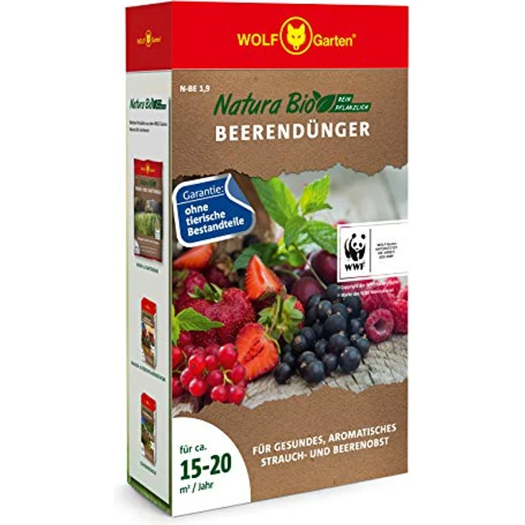 Wolf Garten Natura Bio Beerendünger N-BE 1,9 für ca. 15-20 m²-Jahr – Bild 1