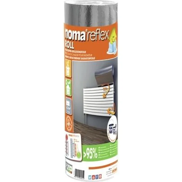 Nomareflex Rolle SK PS 3 mm 50 cm x5 m alukaschiert