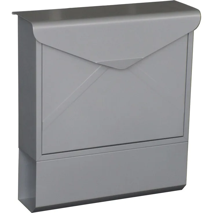Primaster Briefkasten Xin silber 41.5 x 38.2 x 12.8 cm