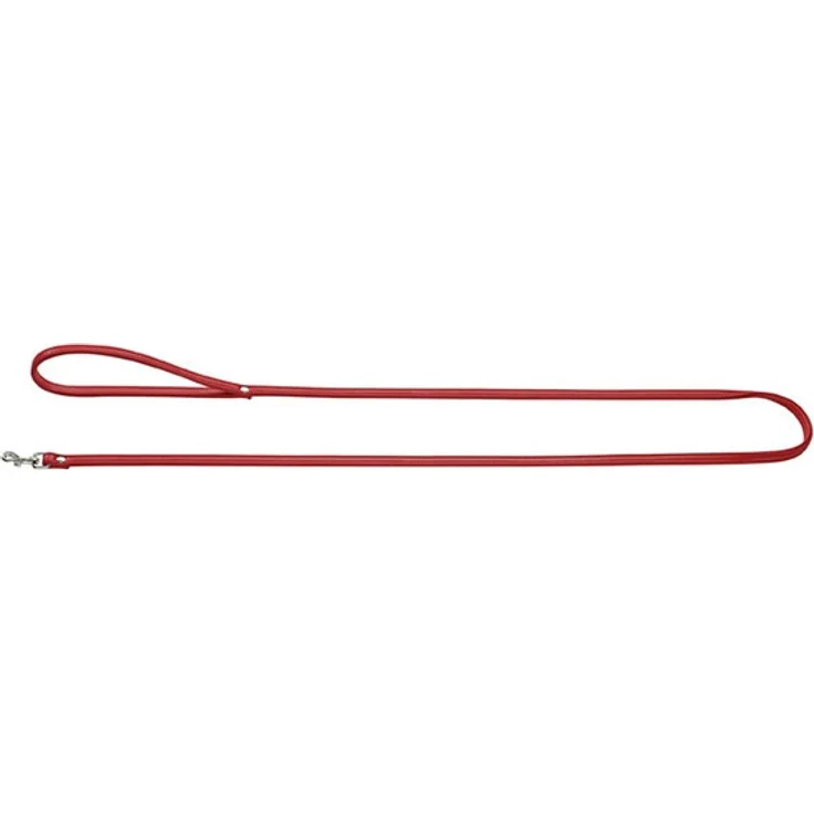 Hunter Hunde-Leine Nappa Petit rot 8-140 – Bild 1