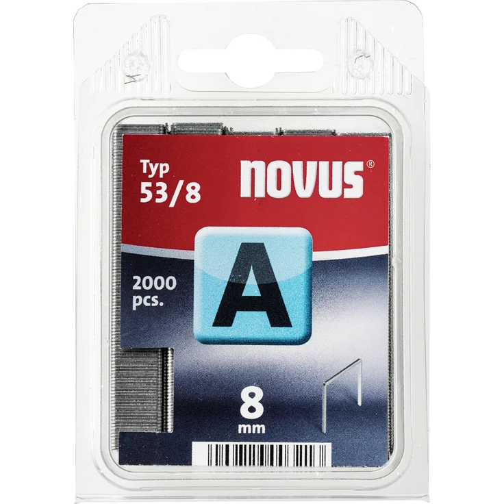 Novus Tackerklammer Typ A 53 2000 Stück – Bild 1