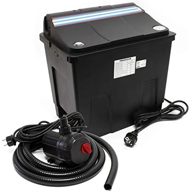 SunSun Bio Teichfilter CBF-200T Filteranlage komplett mit 9 W UVC und Teichpumpe 2300 l/h 35 W - Sunsun – Bild 1