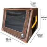 TAMI L - Auto & Home Hundebox aufblasbar mit Airbagfunktion