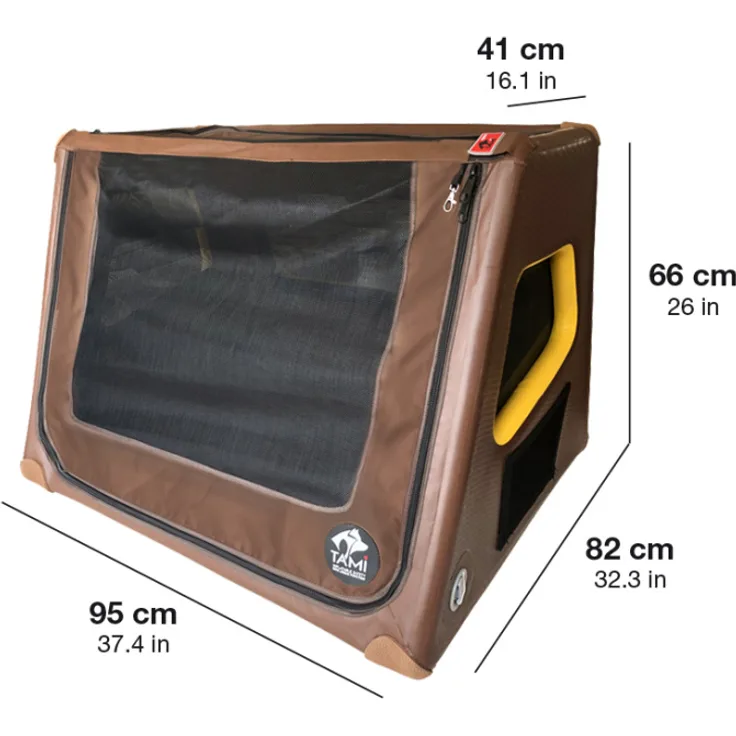 TAMI L - Auto & Home Hundebox aufblasbar mit Airbagfunktion