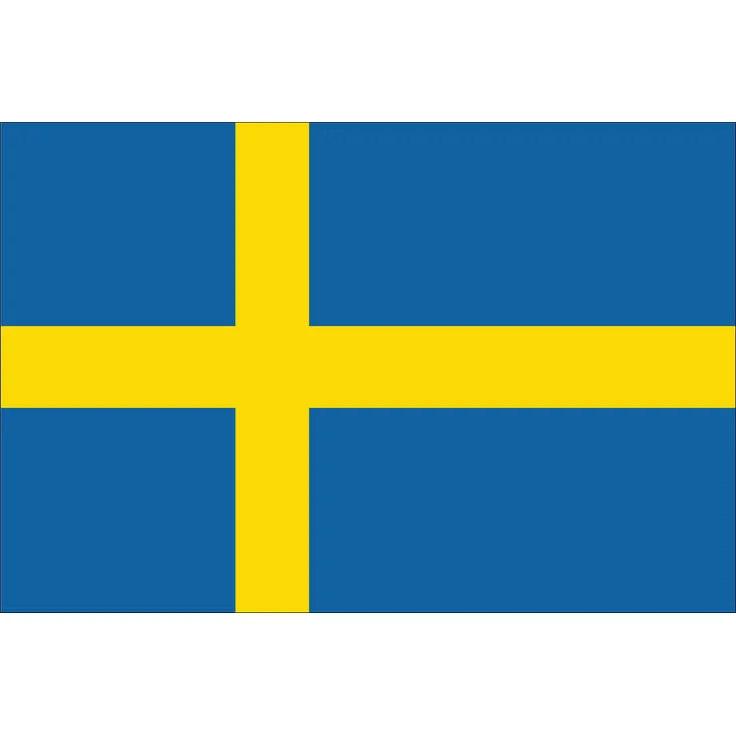 Flagge Schweden 110 g/m² ca. 20 x 30 cm