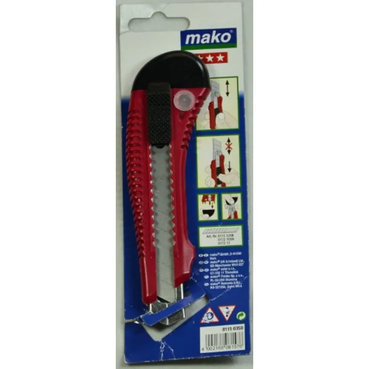 mako Universalmesser mit Metallführung 18 mm, KOMFORT 18 mm 811503SB