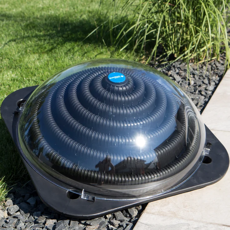 Steinbach Solarkollektor Loop Solarkugel 55 x 55 cm Speedsolar Durchflussmenge max. 7.500 l/h, für Bodenmontage, Salzwasser geeignet – Bild 2