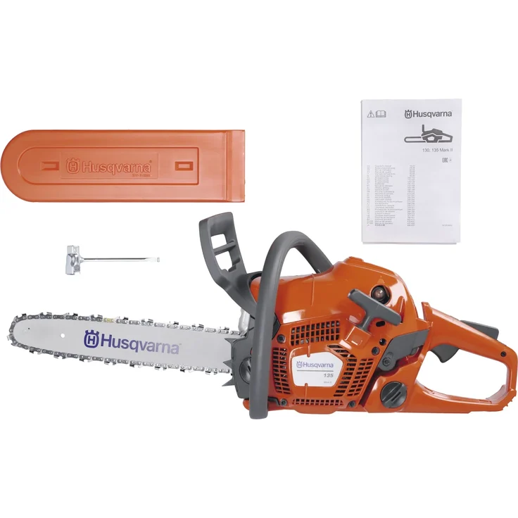 Husqvarna 135 Mark II Benzin-Kettensäge 1600 Watt mit Kettenbremse und X-TORQ – Bild 5