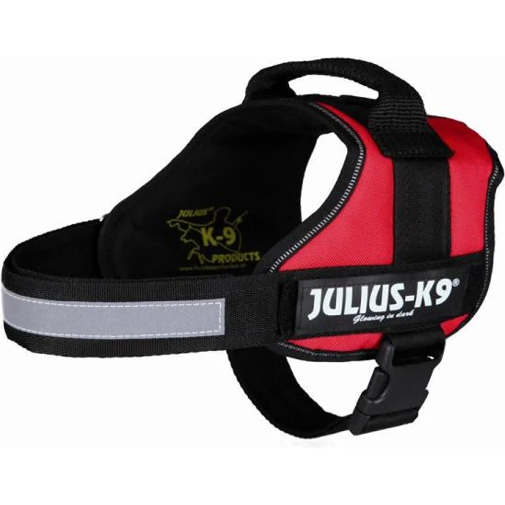 Julius-K9® Powergeschirr Gr. 0 bis XXL rot Gr. 1 (L) – Bild 1