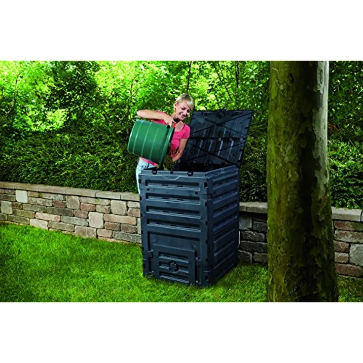 Garantia Komposter Eco-Master, 450 Liter, schwarz (628001) – Bild 4