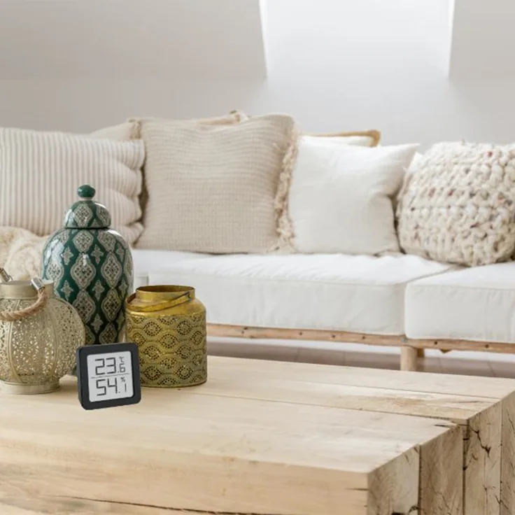 TFA Dostmann Thermo-/Hygrometer Weiß