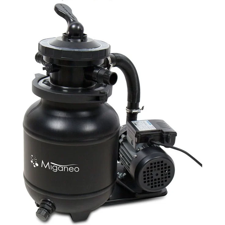 Miganeo Sandfilteranlage Dynamic 7000 Speed Clean 6,3 m³ schwarz – Bild 1