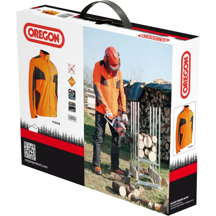 Oregon "Yukon" Stretch Forst Arbeitsjacke Gr. L – Bild 7