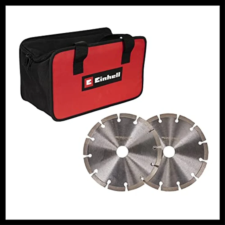 Einhell Mauernutfräse TE-MA 1500 W 4350735 mit 2 Diamant-Trennscheiben 30 mm Kabel 4 m 8500 U/min. – Bild 8