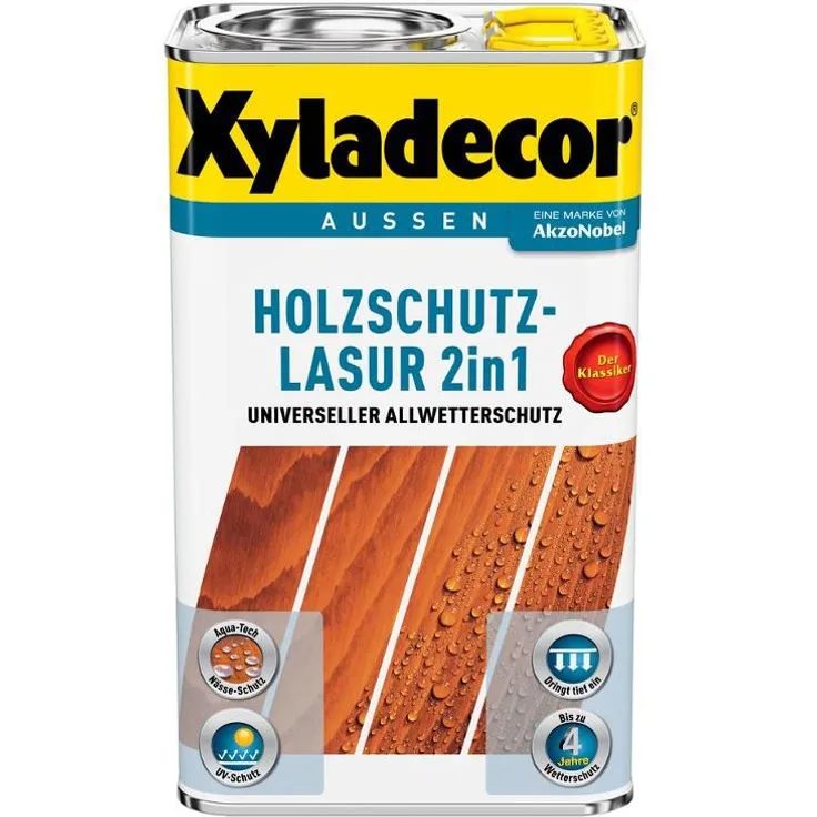 XYLADECOR Holzschutz-Lasur Teak 750 ml - 5087244
