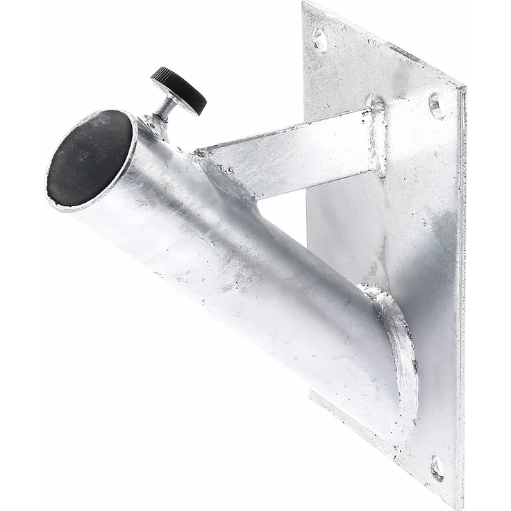 Alberts Halter für Fahnenmasten | zur Befestigung an der Wand | feuerverzinkt | für Rohr-Ø: 42 mm 
(639815) – Bild 1