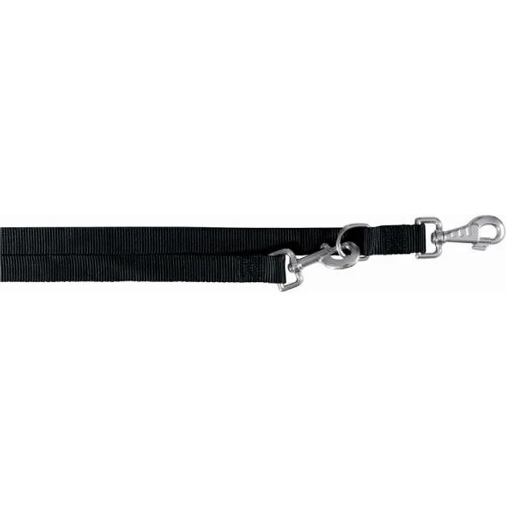 Trixie Classic V-Leine schwarz XS-S: 2,00 m/15 mm