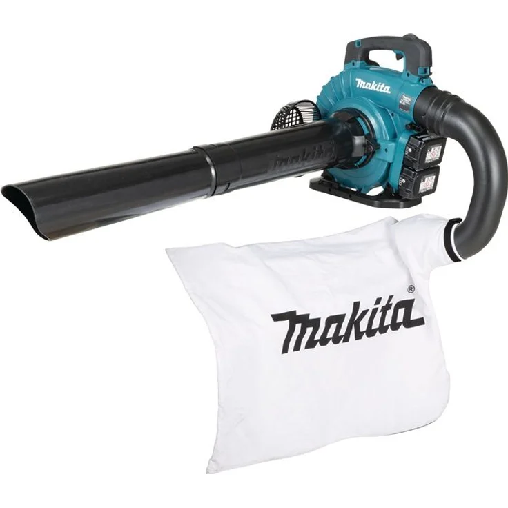Makita DUB363PT2V Akku-Laubbläser-Sauger 2x18 V - 5,0 Ah, 2 Akkus plus Doppelladegerät, 36 V, Petrol Häckselfunktion – Bild 3