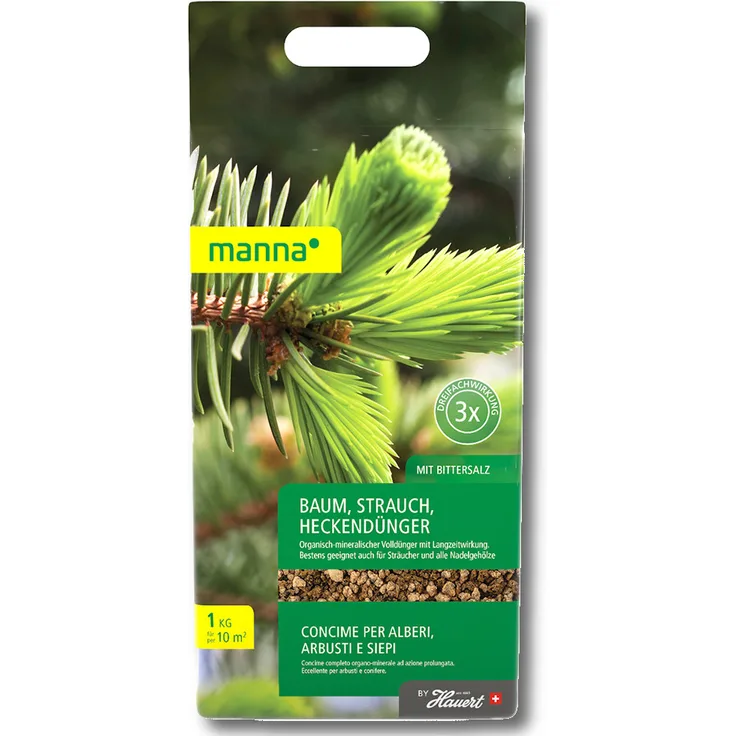 Manna Baum-, Strauch- und Heckendünger, 1 kg