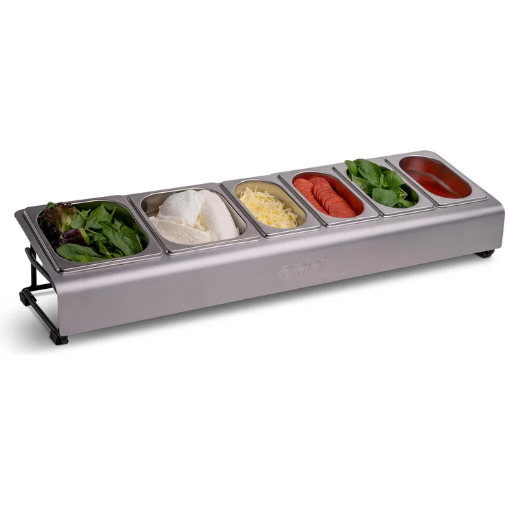 OONI Topping Station edelstahl, 77,6 cm x 24 cm x 16cm – Bild 1