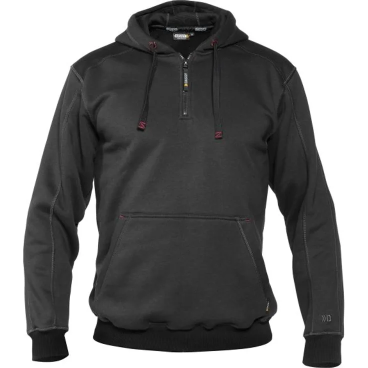 DASSY Indy - Kapuzensweatshirt anthrazitgrau/schwarz 3XL STANDARD