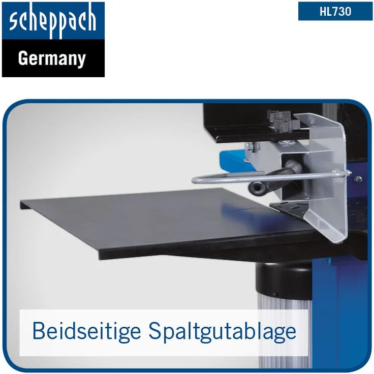 Scheppach Hydraulikspalter HL730 Holzspalter bis zu 495 mm, 7 Tonnen Spaltkraft 7t, 3 KW Brennholzspalter 230V – Bild 4