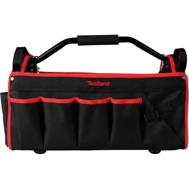 Toolland werkzeugtasche 50 x 24 x 33 cm Nylon-Stahl schwarz