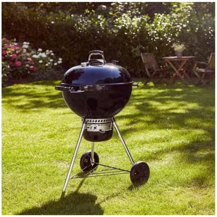 Weber Holzkohlegrill Master Touch GBS E-5750, 57 cm Schwarz – Bild 3
