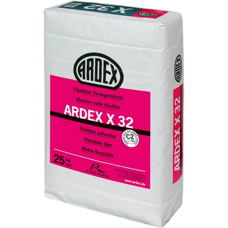 ARDEX X 32 flexibler Verlegemörtel 25 kg