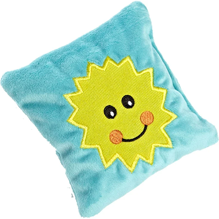 Aumüller Sonnenkissen mit Baldrianwurzel und Dinkelspelz petrol