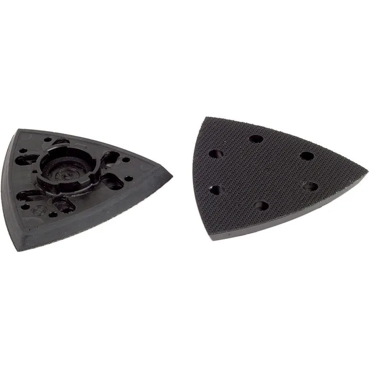 Wolfcraft Schleifplatten Haft-Schleifplatten Eckmaß 95 mm für Delta-Multischleifer