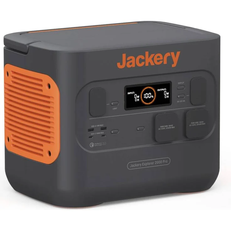 Jackery Explorer 2000 pro - Tragbare Ladestation - Akkukapazität 2.160 Wh max. Leistung 4,4 kW Dauerleistung 2,2 kW – Bild 2