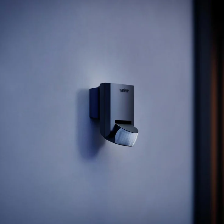 Steinel Bewegungsmelder IS 130-2 schwarz, Infrarot-Sensor, 130° Erfassungswinkel, 12m Reichweite, Innen- und Außenbereich, IP44 – Bild 2
