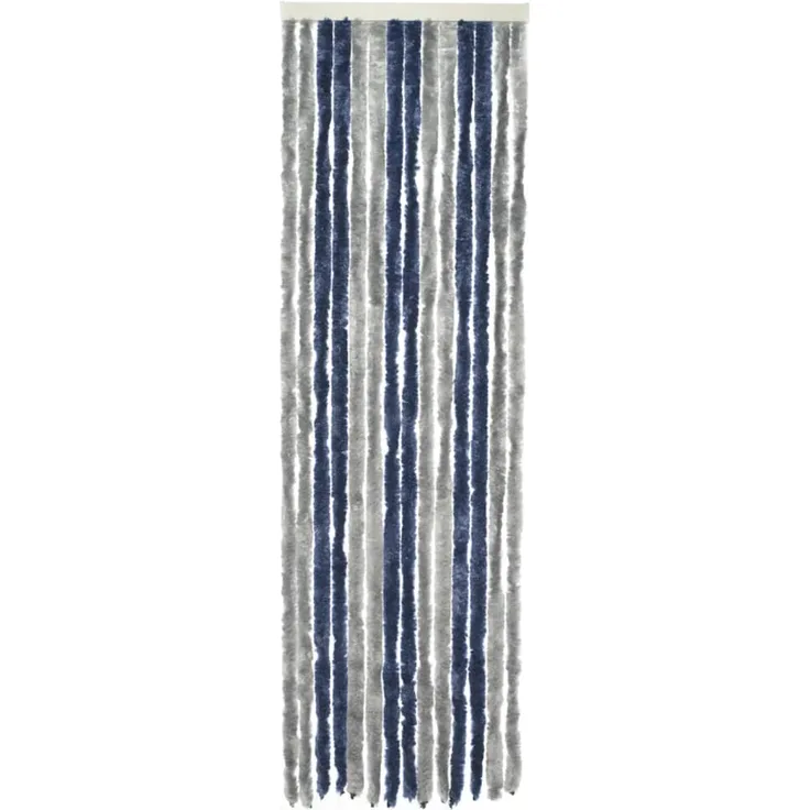 Travellife Insektenschutz für Türen Chenille Basic 185x56 cm Grau-Blau