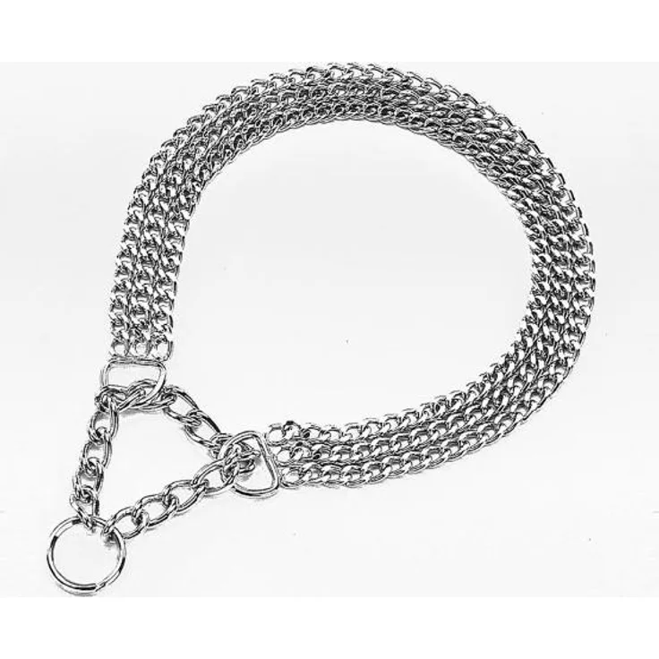 Nobby Kettenwürger dreireihig chrom L: 55 cm Ø 2,0 mm  Größe M