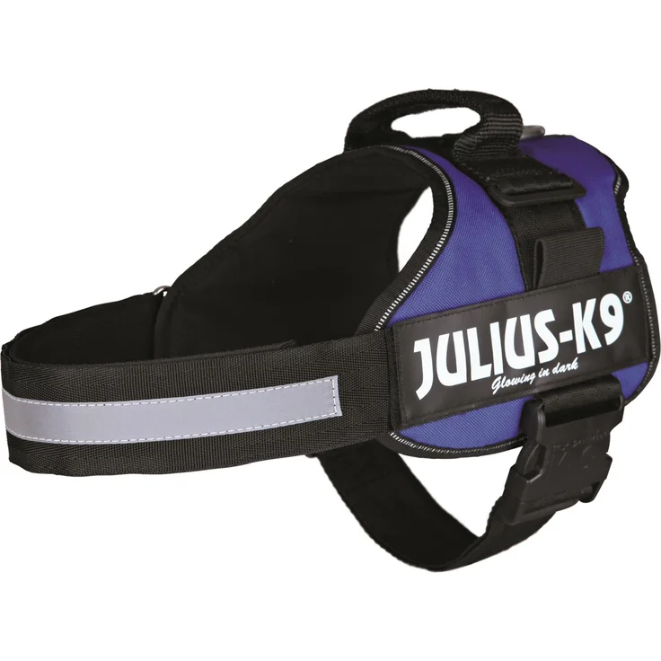 Julius-K9® Powergeschirr Gr. 0 bis XXL blau Gr. 1 (L) – Bild 1