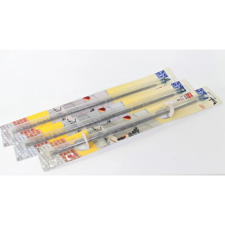 LUX Mauerbohrer Steinbohrer Set 3-tlg. ø 8,10,12mm HM Bohrer bohren Werkzeug