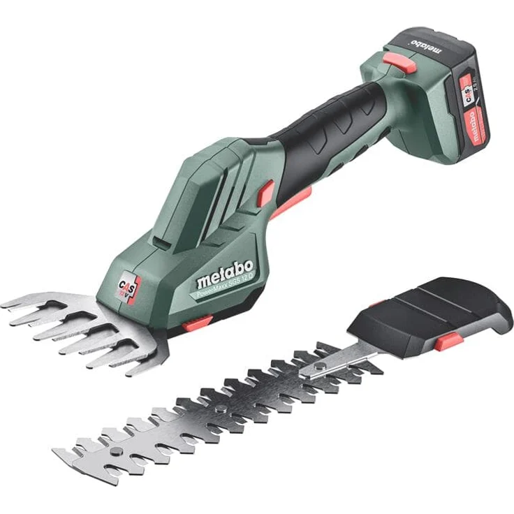 Metabo 12V Akku Strauch & Grasschere PowerMaxx SGS 12 Q, mit 1x 12 V Akku 2,0 Ah, Ladegerät und Tasche - 601608500 – Bild 2
