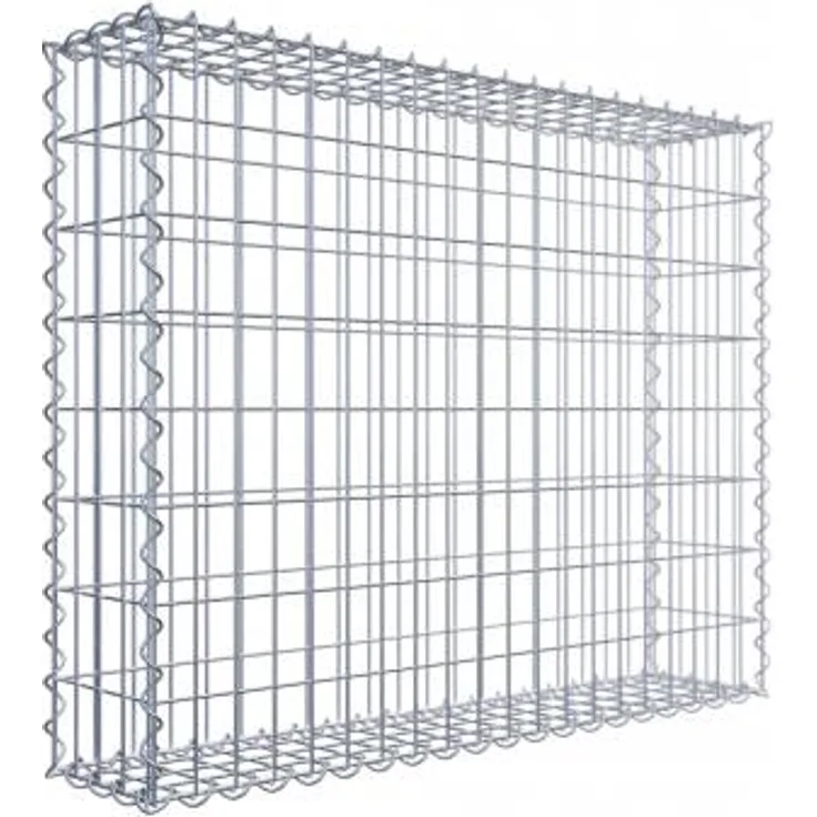 Gabiona Gabione 100 cm x 80 cm x 20 cm (L x H x T), Maschenweite 5 cm x 10 cm, Spirale