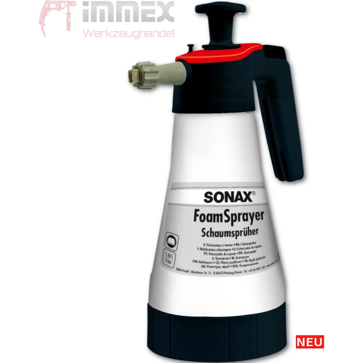 SONAX 04965410 FoamSprayer 1 l 704 g – Bild 1
