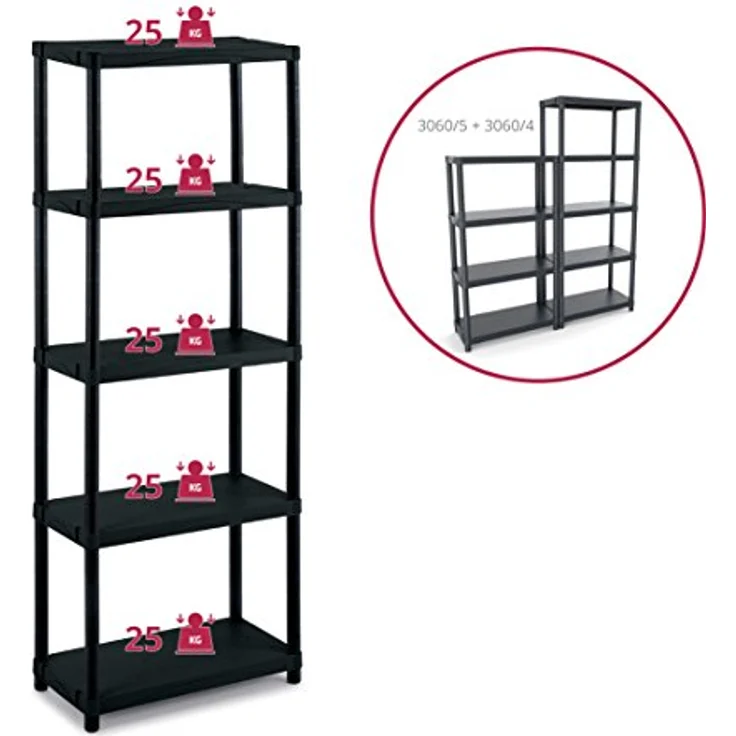 S5 5-Regal-Schrank - EDM – Bild 2