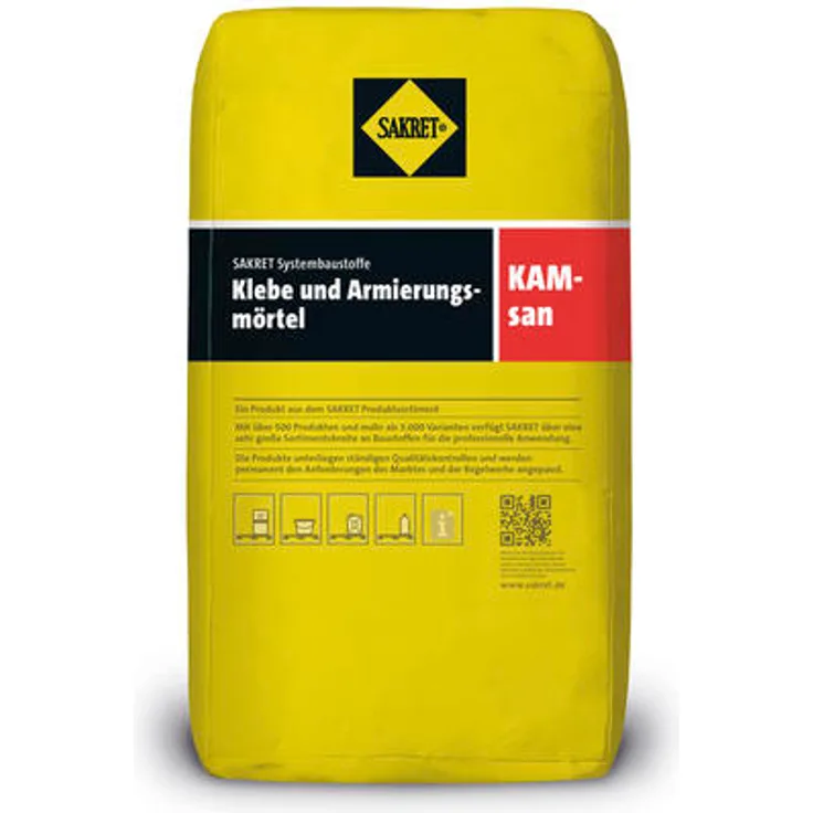 SAKRET Klebe- und Armierungsmörtel KAM-san grau 25 kg