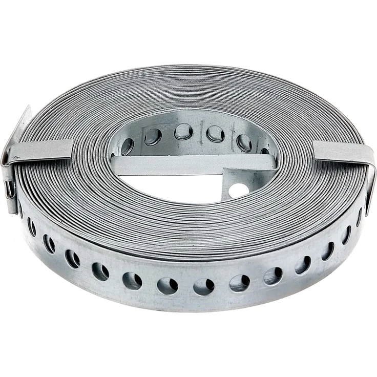 Alberts Lochband | ohne Abrollkasette | sendzimirverzinkt | Breite 20 mm | Länge 10 m 
(334239) – Bild 1