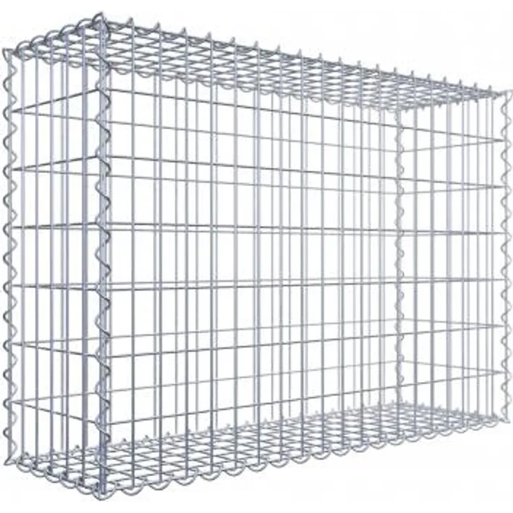Gabiona Gabione 100 cm x 70 cm x 30 cm (L x H x T), Maschenweite 5 cm x 10 cm, Spirale