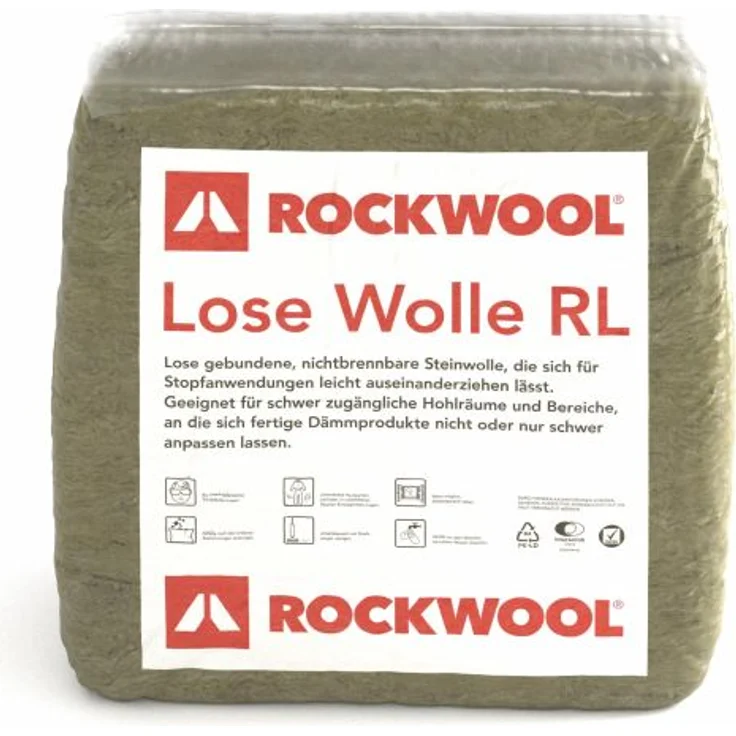 Rockwool lose Steinwolle 30 l