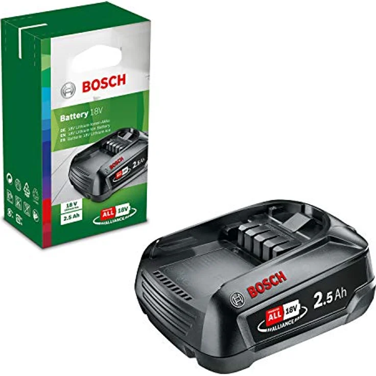 Bosch Original-Werkzeugakku Li-Ion, 18 V, 2,5 Ah – Bild 1
