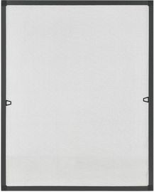 Juskys Fliegengitter mit Alu-Rahmen 80 x 100 cm