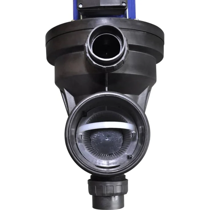 vidaXL Schwimmbadpumpe Umwälzpumpe Poolpumpe Pumpe elektronik blau 1200W – Bild 4