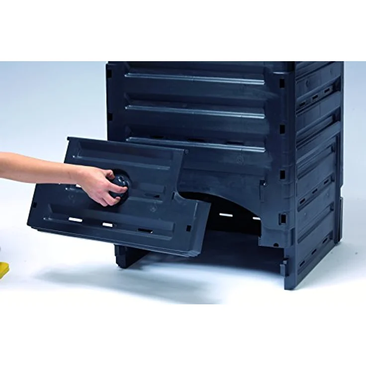 Garantia Komposter Eco-Master, 450 Liter, schwarz (628001) – Bild 3