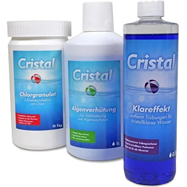 Cristal SET Wasserpflege Chlor (III) – Bild 2